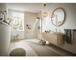 Hansgrohe Tecturis S - Umyvadlová baterie s výpustí, EcoSmart, kartáčovaný bronz 73310140