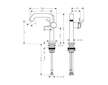Hansgrohe Tecturis S - Umyvadlová baterie s výpustí Push-Open, CoolStart, EcoSmart, matná černá 73342670