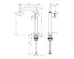 Hansgrohe Tecturis S - Umyvadlová baterie s výpustí Push-Open, CoolStart, EcoSmart, matná černá 73373670