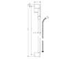 Hansgrohe Unica'Crometta - Sprchová tyč 0,90 m, chrom 27614000