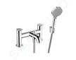 Hansgrohe Vernis Blend - Baterie na okraj vany s příslušenstvím, 2-otvorová instalace, chrom 71461000