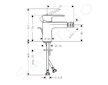 Hansgrohe Vernis Blend - Bidetová baterie s výpustí, chrom 71218000