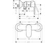Hansgrohe Vernis Blend - Sprchová baterie, chrom 71640000