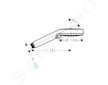 Hansgrohe Vernis Blend - Sprchová hlavice Vario, 2 proudy, EcoSmart, chrom 26340000