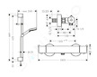 Hansgrohe Vernis Blend - Sprchový set s termostatem, 2 proudy, EcoSmart, chrom 26960000
