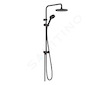 Hansgrohe Vernis Blend - Sprchový set Showerpipe 200 Reno, EcoSmart, matná černá 26099670