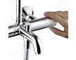 Hansgrohe Vernis Blend - Sprchový set Showerpipe 200 s vanovým termostatem, EcoSmart, chrom 26079000
