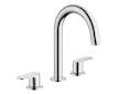 Hansgrohe Vernis Blend - Umyvadlová baterie s výpustí, 3-otvorová instalace, chrom 71553000
