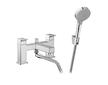 Hansgrohe Vernis Shape - Baterie na okraj vany s příslušenstvím, 2-otvorová instalace, chrom 71462000