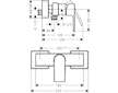 Hansgrohe Vernis Shape - Sprchová baterie, matná černá 71650670