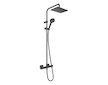 Hansgrohe Vernis Shape - Sprchový set Showerpipe 230 s termostatem, matná černá 26286670