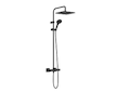 Hansgrohe Vernis Shape - Sprchový set Showerpipe 240 s termostatem, 2 proudy, EcoSmart, matná černá 26429670