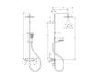Hansgrohe Vernis Shape - Sprchový set Showerpipe 240 s termostatem, 2 proudy, EcoSmart, matná černá 26429670