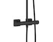Hansgrohe Vernis Shape - Sprchový set Showerpipe 240 s termostatem, 2 proudy, EcoSmart, matná černá 26429670