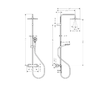 Hansgrohe Vernis Shape - Sprchový set Showerpipe 240 s termostatem, 2 proudy, matná černá 26427670