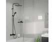 Hansgrohe Vernis Shape - Sprchový set Showerpipe 240 s vanovým termostatem, 2 proudy, matná černá 26900670