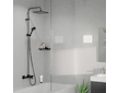Hansgrohe Vernis Shape - Sprchový set Showerpipe 240 s vanovým termostatem, 2 proudy, matná černá 26900670