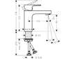 Hansgrohe Vernis Shape - Umyvadlová baterie, EcoSmart, matná černá 71569670