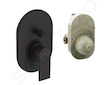 Hansgrohe Vernis Shape - Vanová baterie pod omítku, s tělesem, matná černá 71472670