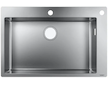 Hansgrohe  - Vestavný dřez S712-F660, nerezová ocel 43308800
