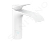 Hansgrohe Vivenis - Umyvadlová baterie 110, s výpustí, EcoSmart, matná bílá 75020700