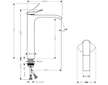 Hansgrohe Vivenis - Umyvadlová baterie 250, EcoSmart, matná černá 75042670