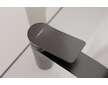 Hansgrohe Vivenis - Umyvadlová baterie, EcoSmart, CoolStart, kartáčovaný černý chrom 75015340