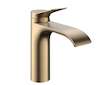 Hansgrohe Vivenis - Umyvadlová baterie s výpustí, EcoSmart, CoolStart, kartáčovaný bronz 75023140