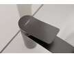Hansgrohe Vivenis - Umyvadlová baterie s výpustí, EcoSmart, CoolStart, kartáčovaný černý chrom 75014340