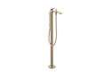 Hansgrohe Vivenis - Vanová baterie do podlahy, s příslušenstvím, kartáčovaný bronz 75445140