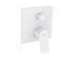 Hansgrohe Vivenis - Vanová baterie pod omítku, 2 výstupy, matná bílá 75415700