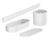 Hansgrohe WallStoris - Set koupelnových doplňků, matná bílá 27968700