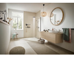 Hansgrohe WallStoris - Set sprchové hlavice 105, 3 proudy, termostatu a koupelnových doplňků, matná černá 24250670