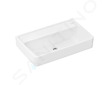 Hansgrohe Xanuia Q - Umyvadlo 60x37 cm, bez přepadu, bez otvoru pro baterii, SmartClean, bílá 61127450