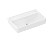 Hansgrohe Xanuia Q - Umyvadlo 60x37 cm, bez přepadu, bez otvoru pro baterii, SmartClean, bílá 61127450
