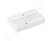 Hansgrohe Xanuia Q - Umyvadlo 60x37 cm, bez přepadu, otvor pro baterii, SmartClean, bílá 61126450