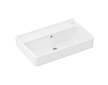 Hansgrohe Xanuia Q - Umyvadlo 60x37 cm, s přepadem, bez otvoru pro baterii, SmartClean, bílá 61125450