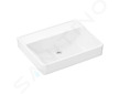 Hansgrohe Xanuia Q - Umyvadlo 60x48 cm, bez přepadu, bez otvoru pro baterii, SmartClean, bílá 61151450