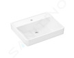 Hansgrohe Xanuia Q - Umyvadlo 60x48 cm, bez přepadu, s otvorem pro baterii, SmartClean, bílá 61150450