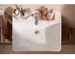 Hansgrohe Xanuia Q - Umyvadlo 60x48 cm, s přepadem, otvor pro baterii, SmartClean, bílá 61010450