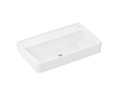Hansgrohe Xanuia Q - Umyvadlo 65x39 cm, bez přepadu, bez otvoru pro baterii, bílá 60220450