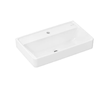 Hansgrohe Xanuia Q - Umyvadlo 65x39 cm, bez přepadu, otvor pro baterii, bílá 60219450