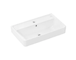 Hansgrohe Xanuia Q - Umyvadlo 65x39 cm, s přepadem, otvor pro baterii, bílá 60617450