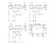 Hansgrohe Xanuia Q - Umyvadlo 65x48 cm, bez přepadu, bez otvoru pro baterii, bílá 60247450