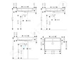 Hansgrohe Xanuia Q - Umyvadlo 65x48 cm, bez přepadu, otvor pro baterii, bílá 60246450