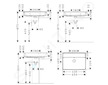 Hansgrohe Xanuia Q - Umyvadlo 65x48 cm, s přepadem, bez otvoru pro baterii, bílá 60245450