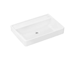Hansgrohe Xanuia Q - Umyvadlo 70x48 cm, bez přepadu, bez otvoru pro baterii, bílá 60224450