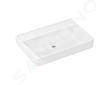Hansgrohe Xanuia Q - Umyvadlo 70x48 cm, bez přepadu, bez otvoru pro baterii, SmartClean, bílá 61135450