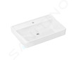Hansgrohe Xanuia Q - Umyvadlo 70x48 cm, bez přepadu, otvor pro baterii, bílá 60223450