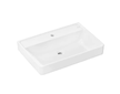 Hansgrohe Xanuia Q - Umyvadlo 70x48 cm, bez přepadu, otvor pro baterii, bílá 60223450